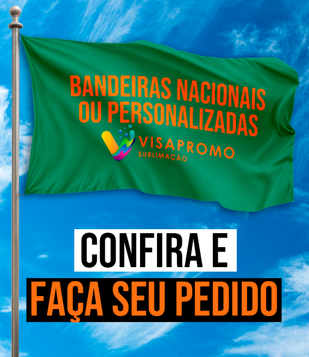 Bandeiras de países, estados e personalizadas